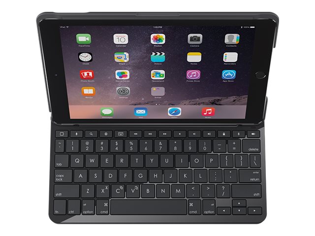 Bekijk afbeelding 2 van LOGITECH Slim Folio - Case with integrated Bluetooth keyboard for iPad (2017)